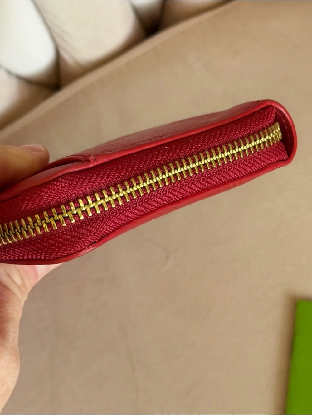kate spade sleek red